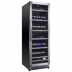 Racitor de vinuri Caso WineMaster Touch A one, 44 sticle, 117 W, negru/otel inoxidabil
