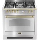 Aragaz Lofra RBI66MFT/CI, 60x60 cm, gaz, 4 arzatoare, grill, aprindere electronica, timer, crem