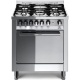 Aragaz Lofra RBI66MFT/CI, 60x60 cm, gaz, 4 arzatoare, grill, aprindere electronica, timer, crem