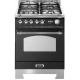Aragaz Lofra RBI66MFT/CI, 60x60 cm, gaz, 4 arzatoare, grill, aprindere electronica, timer, crem