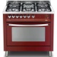 Aragaz Lofra RBI66MFT/CI, 60x60 cm, gaz, 4 arzatoare, grill, aprindere electronica, timer, crem