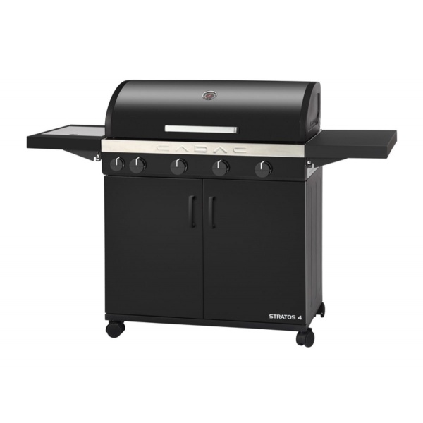 Gratar pe gaz cu arzator lateral CADAC STRATOS BLACK 4B+SB