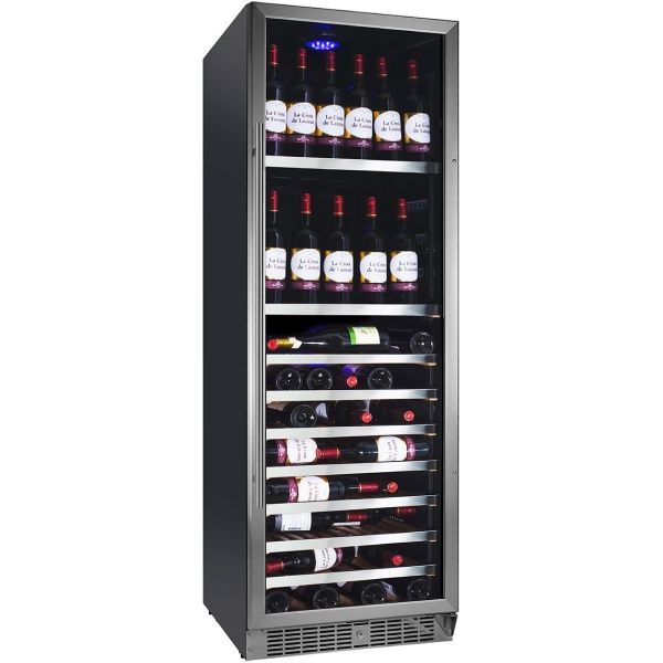 Racitor de vinuri Caso WineMaster Touch A one, 44 sticle, 117 W, negru/otel inoxidabil