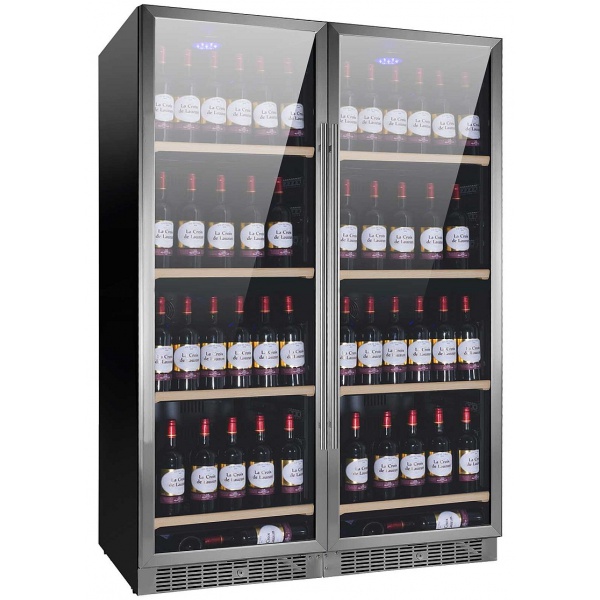 Racitor de vinuri Caso WineMaster Touch A one, 44 sticle, 117 W, negru/otel inoxidabil