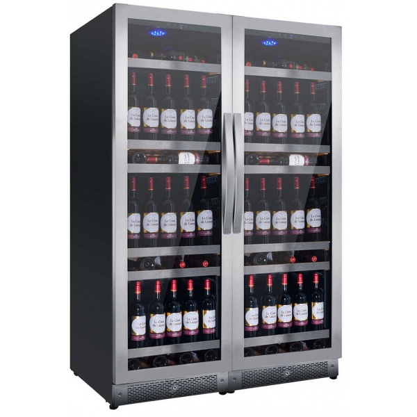 Racitor de vinuri Caso WineMaster Touch A one, 44 sticle, 117 W, negru/otel inoxidabil