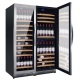 Racitor de vinuri Caso WineMaster Touch A one, 44 sticle, 117 W, negru/otel inoxidabil