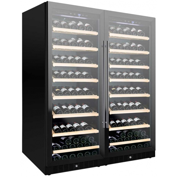 Racitor de vinuri Caso WineMaster Touch A one, 44 sticle, 117 W, negru/otel inoxidabil