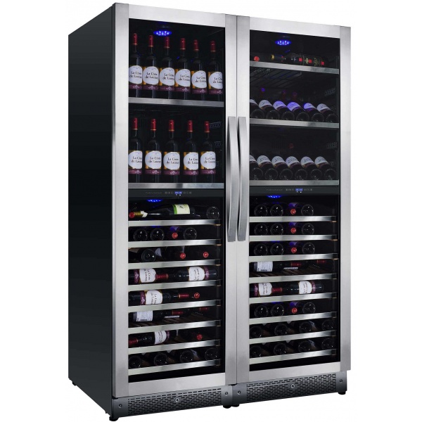 Racitor de vinuri Caso WineMaster Touch A one, 44 sticle, 117 W, negru/otel inoxidabil