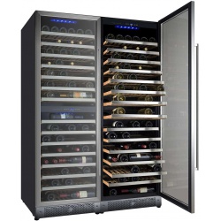Racitor de vinuri Caso WineMaster Touch A one, 44 sticle, 117 W, negru/otel inoxidabil