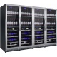 Racitor de vinuri Caso WineMaster Touch A one, 44 sticle, 117 W, negru/otel inoxidabil
