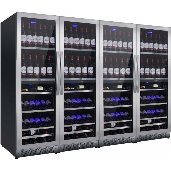Racitor de vinuri Caso WineMaster Touch A one, 44 sticle, 117 W, negru/otel inoxidabil