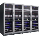 Racitor de vinuri Caso WineMaster Touch A one, 44 sticle, 117 W, negru/otel inoxidabil