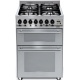 Aragaz Lofra Professional PUD66MFE/Ci, 60x60cm, 4 arzatoare, 2 cuptoare electrice, grill, rotisor, aprindere electronica, inox