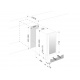 Racitor de vinuri Caso WineMaster Touch A one, 44 sticle, 117 W, negru/otel inoxidabil