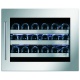 Vitrina de vinuri incorporabila Nevada Concept NW24S-SSL, 24 sticle, inox