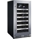 Racitor de vinuri Caso WineMaster Touch A one, 44 sticle, 117 W, negru/otel inoxidabil
