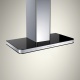 Hota design Baraldi Stivia 01STV090STB80, 90 cm, 800 m3/h, sticla neagra/inox