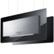 Hota design Baraldi Surf 01SUR090BL70, 90 cm, 700 m3/h, sticla neagra