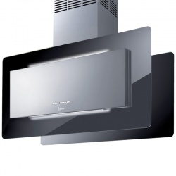 Hota design Baraldi Surf 01SUR090BL70, 90 cm, 700 m3/h, sticla neagra