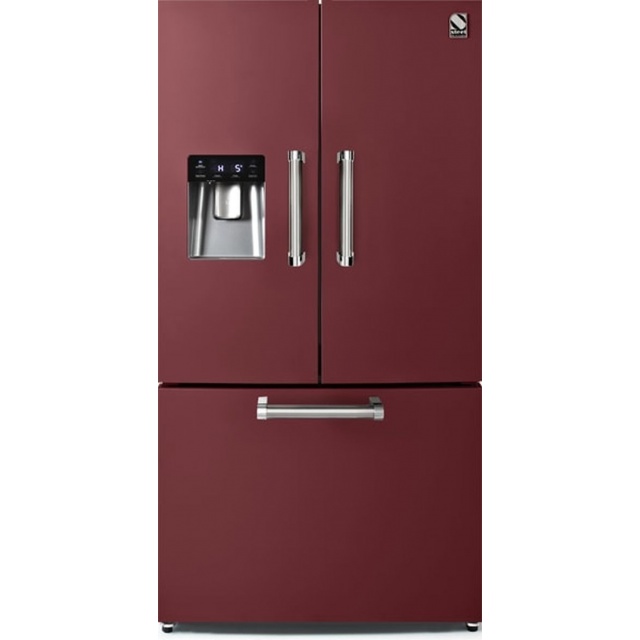 Side by Side Steel Genesi GFR9F , Clasa A+, 536L, No Frost, Dispenser Apa, Twist Ice Maker, negru antracit
