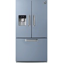 Combina frigorifica Haier HRF-521DM6, A+, 435 kWh/an, 343 L, 178 L, argintiu