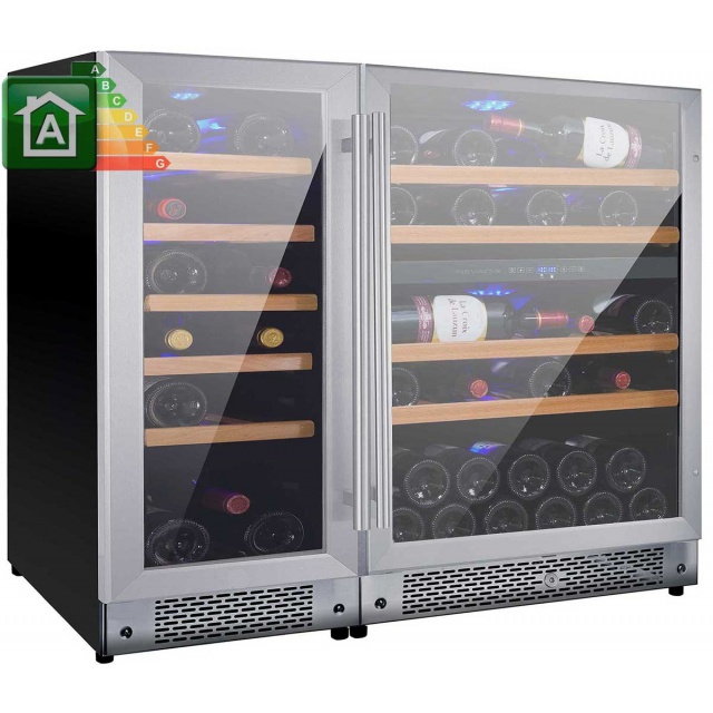 Racitor de vinuri Caso WineMaster Touch A one, 44 sticle, 117 W, negru/otel inoxidabil