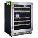 Racitor de vinuri Caso WineMaster Touch A one, 44 sticle, 117 W, negru/otel inoxidabil
