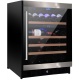 Vitrina de vinuri Nevada Concept NW46D-FG, 46 sticle, Negru