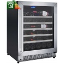 Racitor de vinuri Caso WineMaster Touch A one, 44 sticle, 117 W, negru/otel inoxidabil