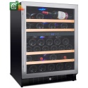 Racitor de vinuri Caso WineMaster Touch A one, 44 sticle, 117 W, negru/otel inoxidabil