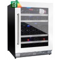 Racitor de vinuri Caso WineMaster Touch A one, 44 sticle, 117 W, negru/otel inoxidabil