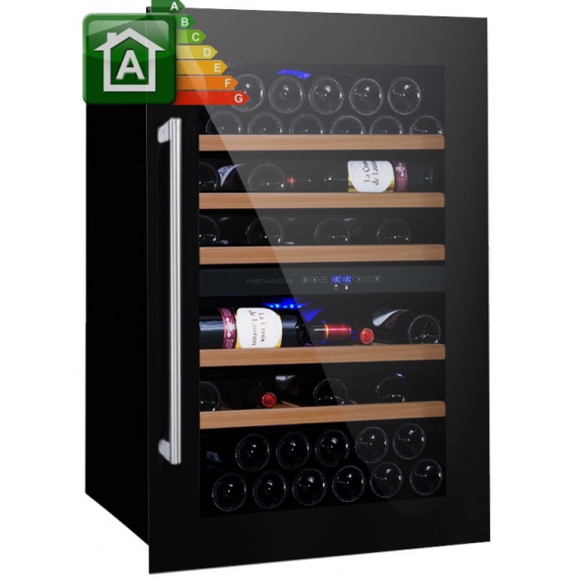 Racitor de vinuri Caso WineMaster Touch A one, 44 sticle, 117 W, negru/otel inoxidabil