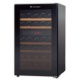Vitrina de vinuri Tecfrigo Wine 32, 32 sticle, 2 zone temperatura, negru / inox