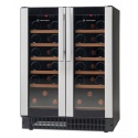 Racitor de vinuri Caso WineMaster Touch A one, 44 sticle, 117 W, negru/otel inoxidabil