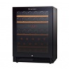 Vitrina de vinuri Tecfrigo Wine 32FG, 32 sticle, 2 zone temperatura, negru