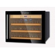 Vitrina de vinuri Tecfrigo Wine 45FG, 45 sticle, 2 zone temperatura, negru