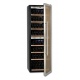 Vitrina de vinuri Tecfrigo Sommelier 481, 192 sticle, 1 zona temperatura, negru / inox