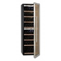 Vitrina de vinuri Tecfrigo Sommelier 482, 181 sticle, 2 zone temperatura, negru / inox