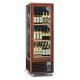 Vitrina de vinuri Tecfrigo Sommelier 481, 192 sticle, 1 zona temperatura, negru / inox Vitrina de vinuri Tecfrigo Sommelier 481, 192 sticle, 1 zona temperatura, negru / inox