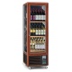 Vitrina de vinuri verticala Tecfrigo Enotec 340(1TV), 90 sticle, 1 zona temperatura, lemn maro