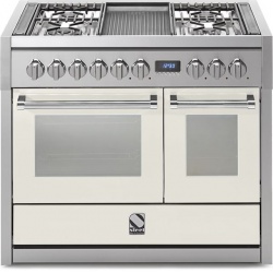 Aragaz Lofra RBI66MFT/CI, 60x60 cm, gaz, 4 arzatoare, grill, aprindere electronica, timer, crem