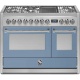 Aragaz Steel Genesi G12FF, 120X66cm, 7 arzatoare, 2 cuptoare, timer, aprindere electronica, visiniu