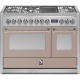 Aragaz Lofra RBI66MFT/CI, 60x60 cm, gaz, 4 arzatoare, grill, aprindere electronica, timer, crem