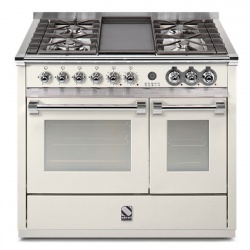 Aragaz Lofra RBI66MFT/CI, 60x60 cm, gaz, 4 arzatoare, grill, aprindere electronica, timer, crem