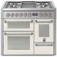 Aragaz Steel Genesi G10FFF, 100X60cm, 6 arzatoare, 3 cuptoare, timer, aprindere electronica, negru Aragaz Steel Genesi G10FFF, 100X60cm, 6 arzatoare, 3 cuptoare, timer, aprindere electronica, negru