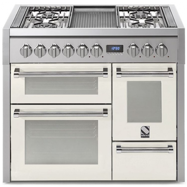Aragaz Lofra RBI66MFT/CI, 60x60 cm, gaz, 4 arzatoare, grill, aprindere electronica, timer, crem