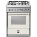 Aragaz Lofra RBI66MFT/CI, 60x60 cm, gaz, 4 arzatoare, grill, aprindere electronica, timer, crem