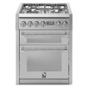 Aragaz Lofra RBI66MFT/CI, 60x60 cm, gaz, 4 arzatoare, grill, aprindere electronica, timer, crem