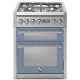 Aragaz Lofra RBI66MFT/CI, 60x60 cm, gaz, 4 arzatoare, grill, aprindere electronica, timer, crem