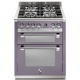 Aragaz Steel Ascot, 70X60cm, 4 arzatoare, cuptor dublu electric multifunctional, timer, aprindere electronica, inox